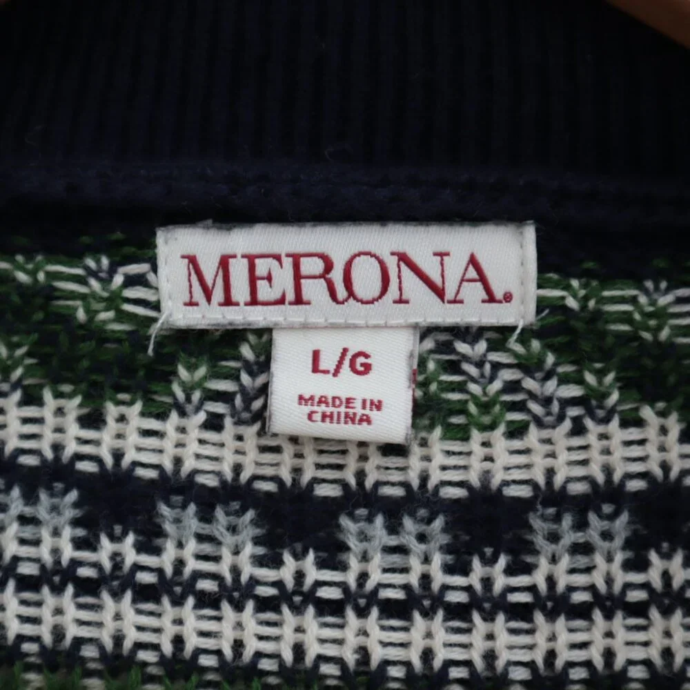 Vintage Merona Oars Cardigan Sweater | L